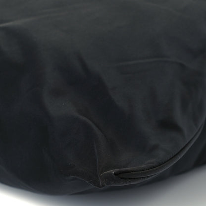 Prada Tessuto Nylon Calfskin Shopping Tote Black 9 of 10