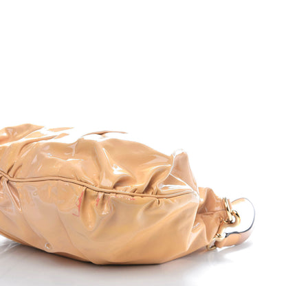 Gucci Patent Medium Hysteria Top Handle Bag Beige 7 of 14
