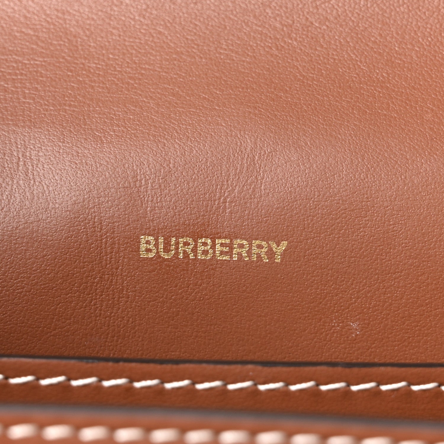 Burberry Calfskin Vintage Check New Hampshire Bag Archive Beige Tan 6 of 9