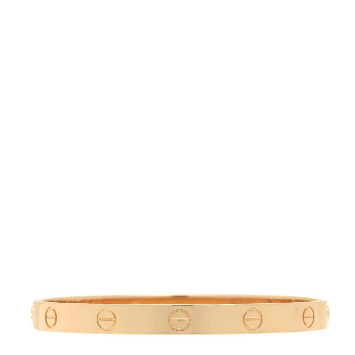 18K Yellow Gold LOVE Bracelet 17