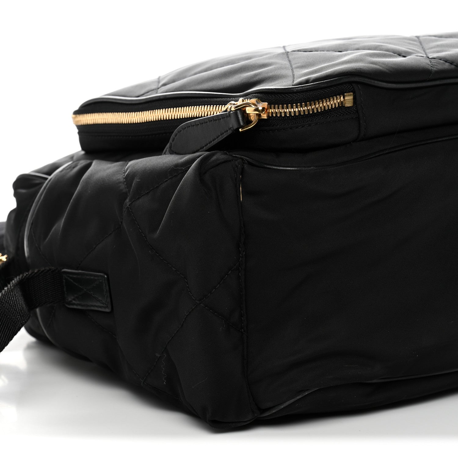 Burberry Nylon Quilted Diaper Tote Bag Black 9 of 10