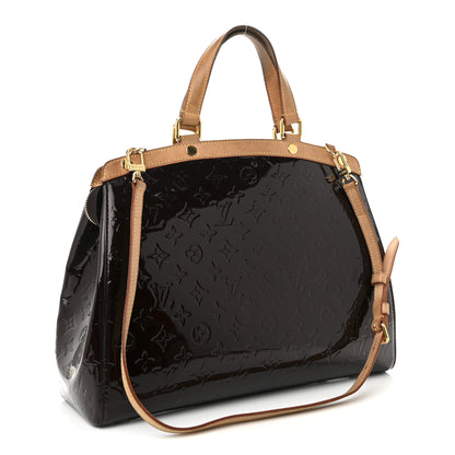 Louis Vuitton Vernis Brea GM Amarante 3 of 9