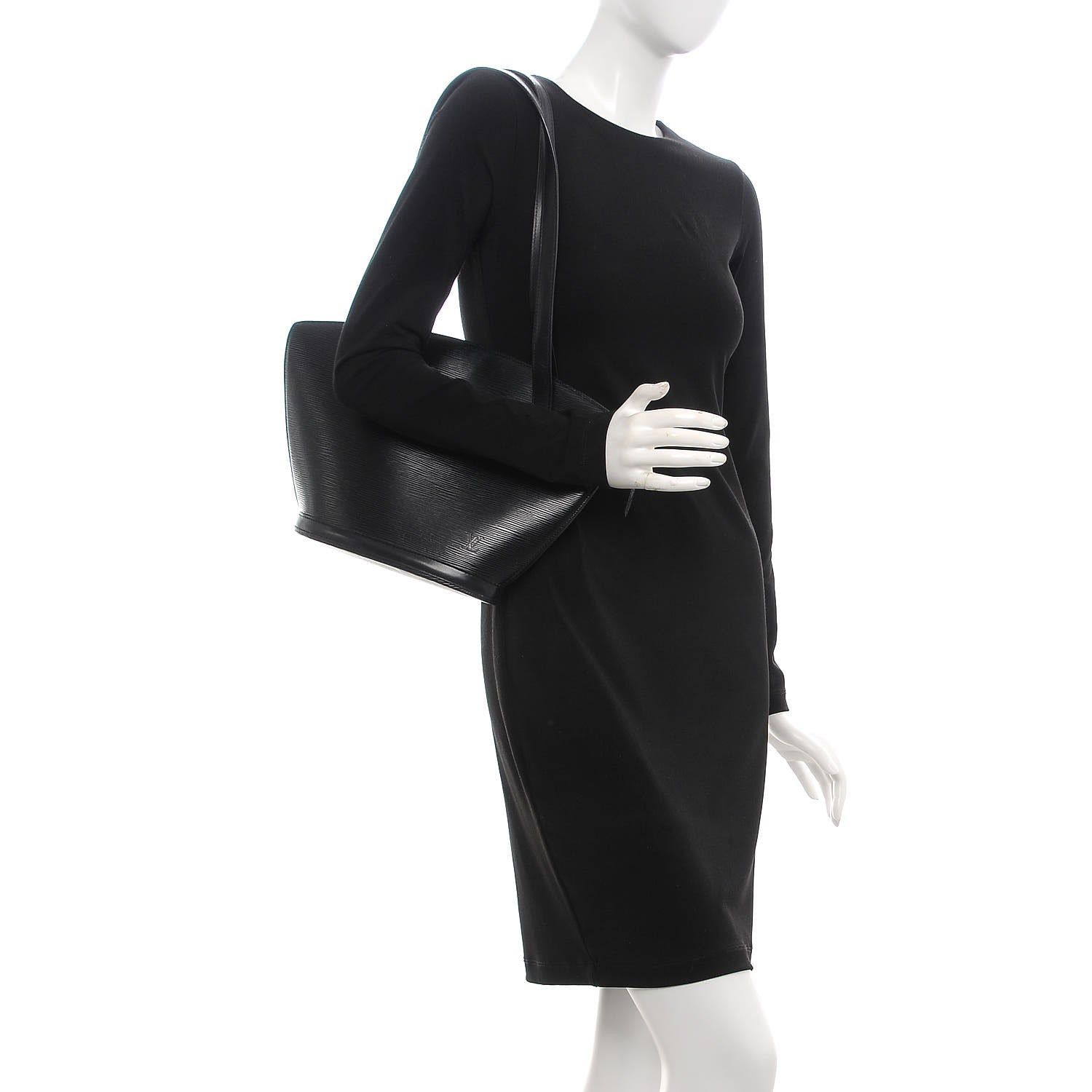 Louis Vuitton Epi Saint Jacques PM Long Straps Black 2 of 23