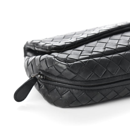Bottega Veneta Nappa Intrecciato Small Chain Crossbody Black 9 of 10