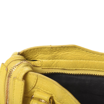 Balenciaga Agneau Giant 12 Gold Hardware Mini City Curry 13 of 19