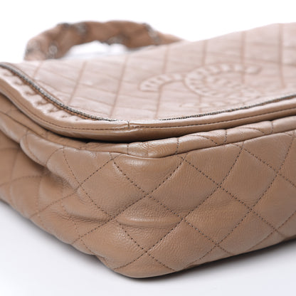 Chanel Calfskin Quilted Istanbul Flap Beige 8 of 16