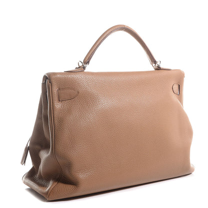 Hermes Taurillon Clemence Kelly Retourne 40 Tabac Camel 13 of 19