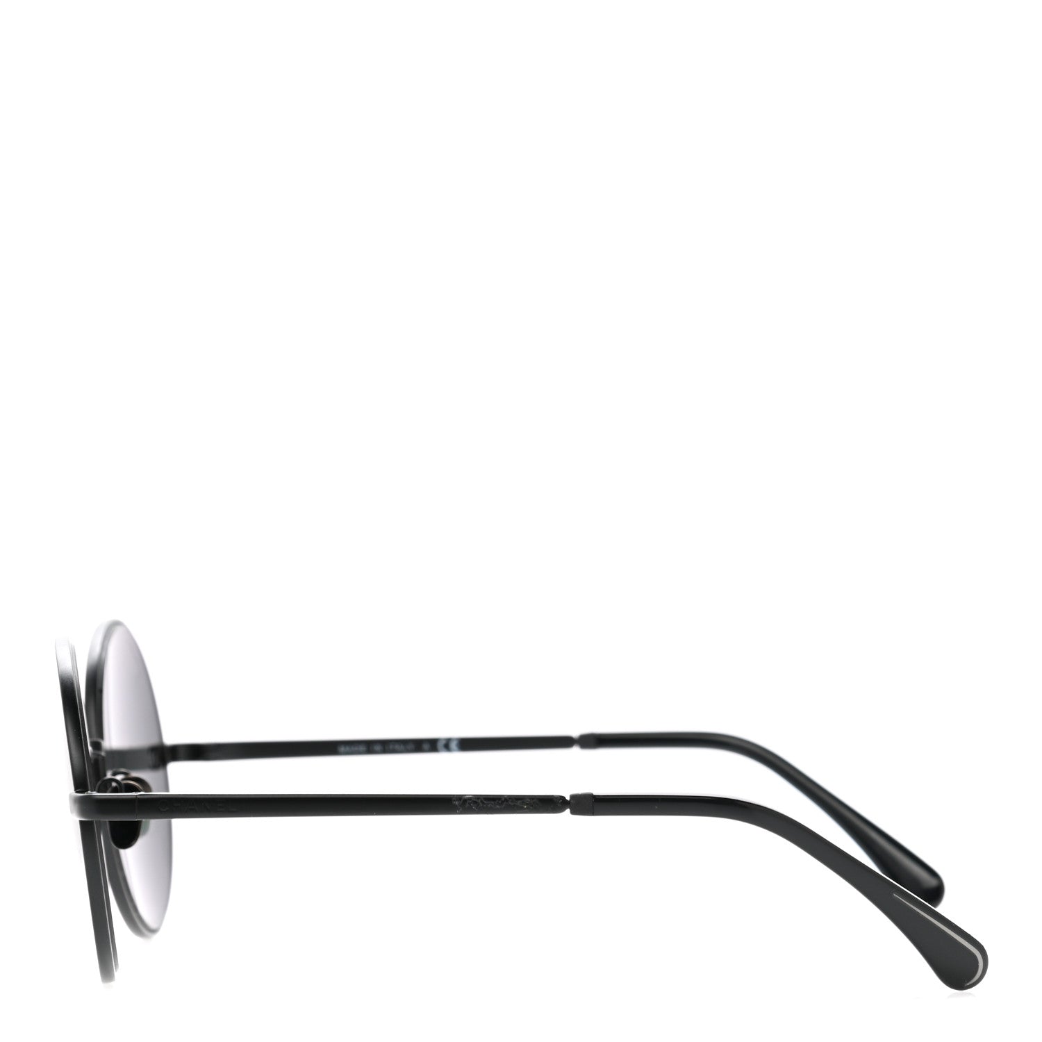 Chanel Round Sunglasses 4268 Black 3 of 8