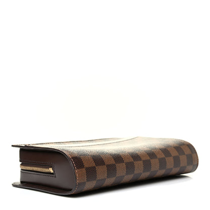Louis Vuitton Damier Ebene Pochette Saint Louis Clutch 3 of 6