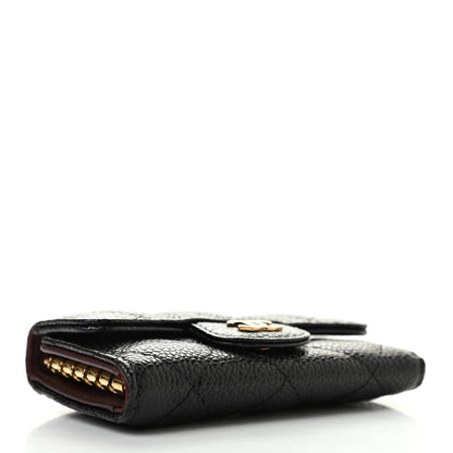 Chanel Caviar Quilted 6 Key Holder Black 4 of 9