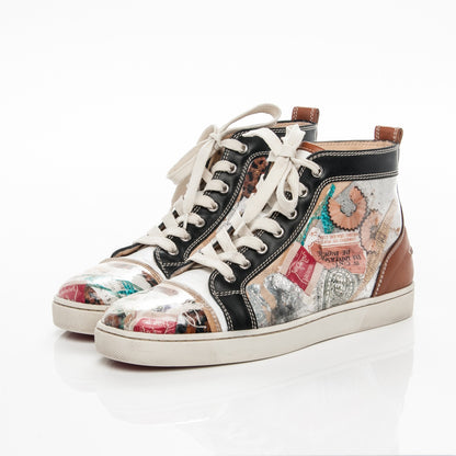 Christian Louboutin Patent Louis Trash Flat Sneakers 41 Multi 3 of 8