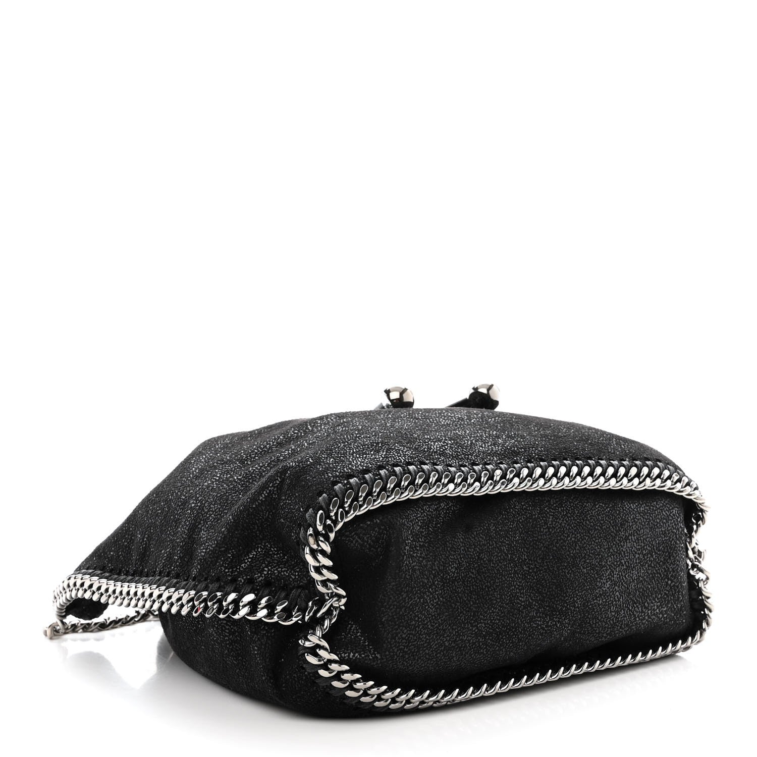 Stella McCartney Shaggy Deer Small Falabella Bucket Bag Black 4 of 10