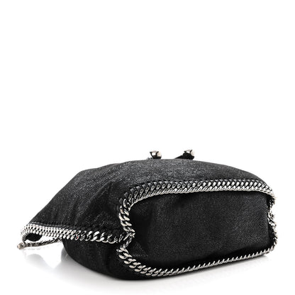 Stella McCartney Shaggy Deer Small Falabella Bucket Bag Black 4 of 10