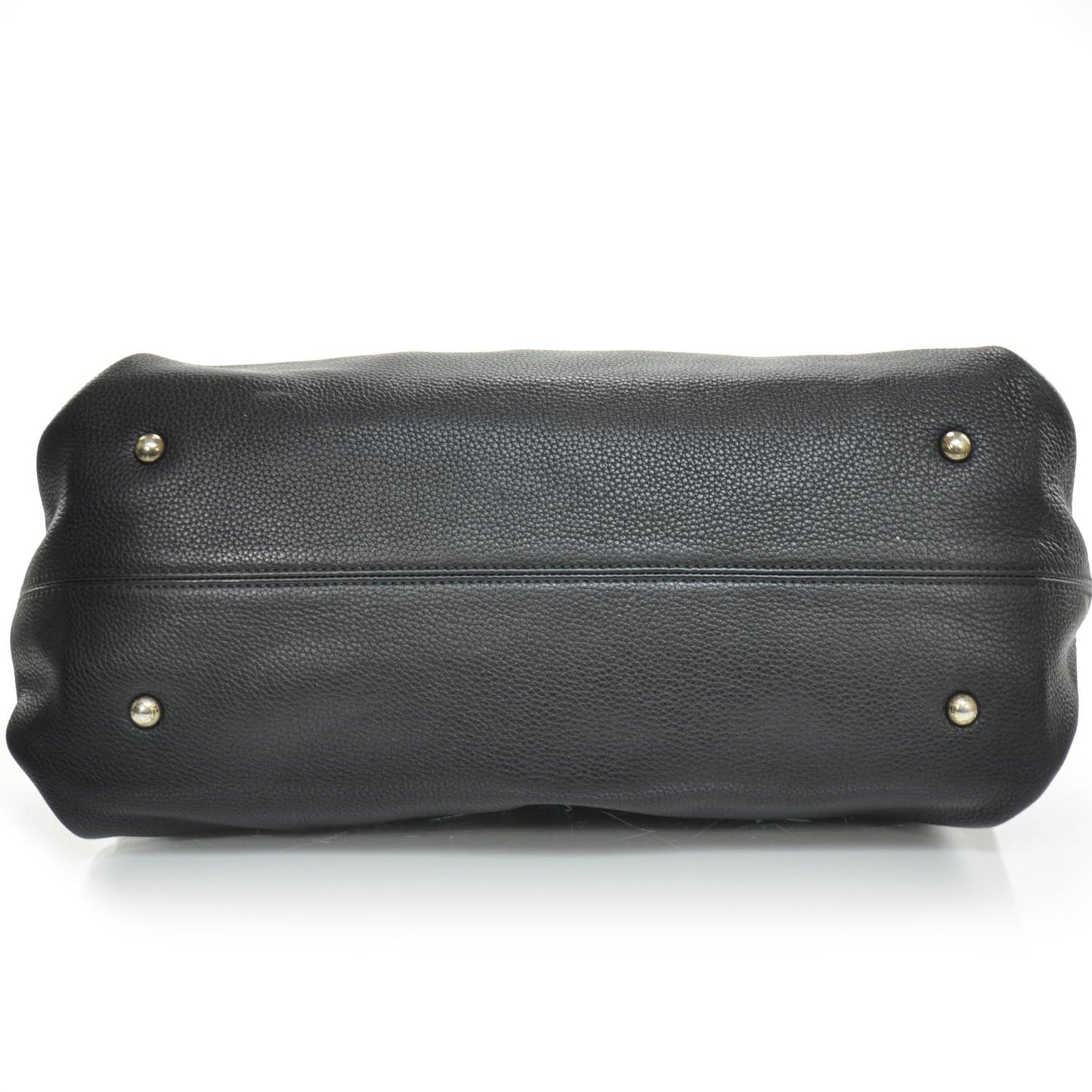 SALVATOREFERRAGAMOGrainedLeatherSofiaBlack