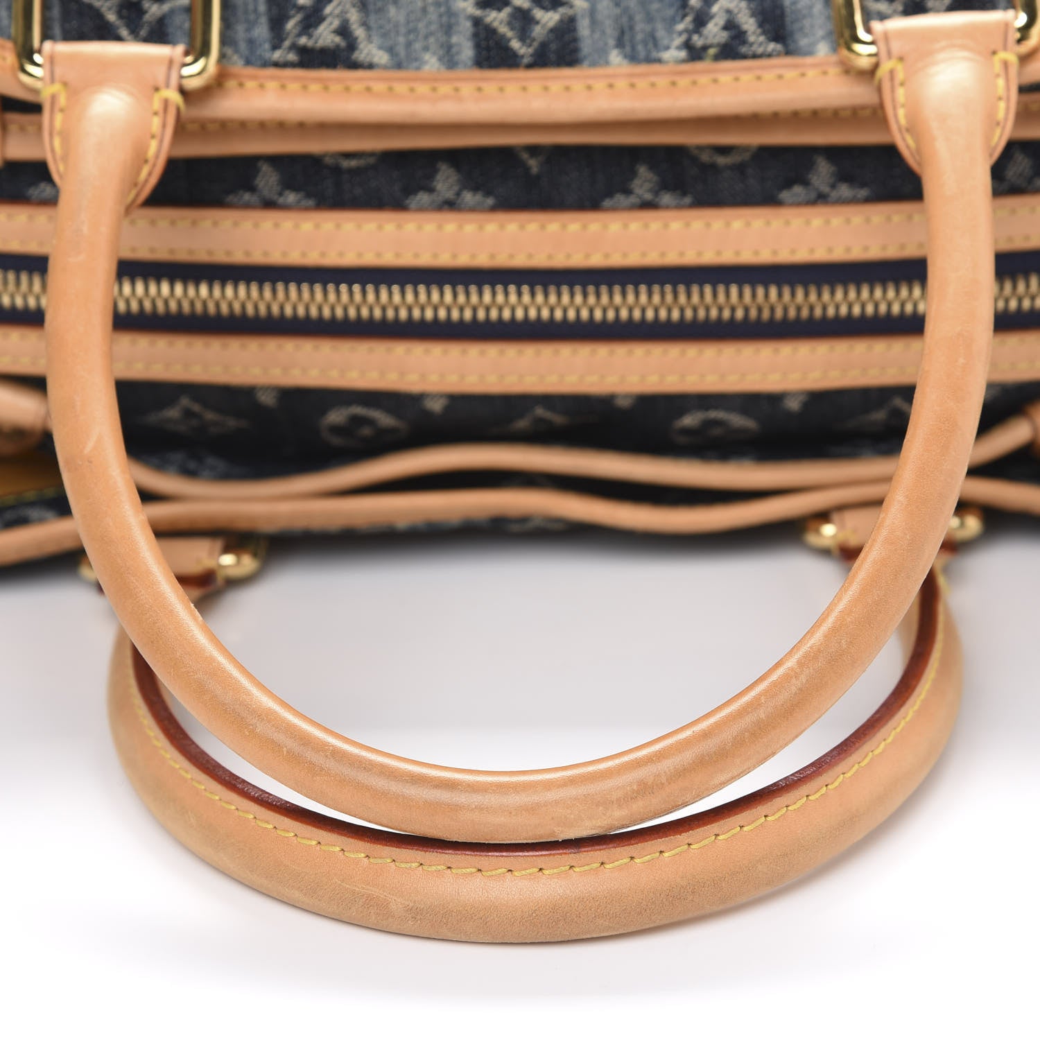 Louis Vuitton Denim Raye Cabas GM 13 of 17