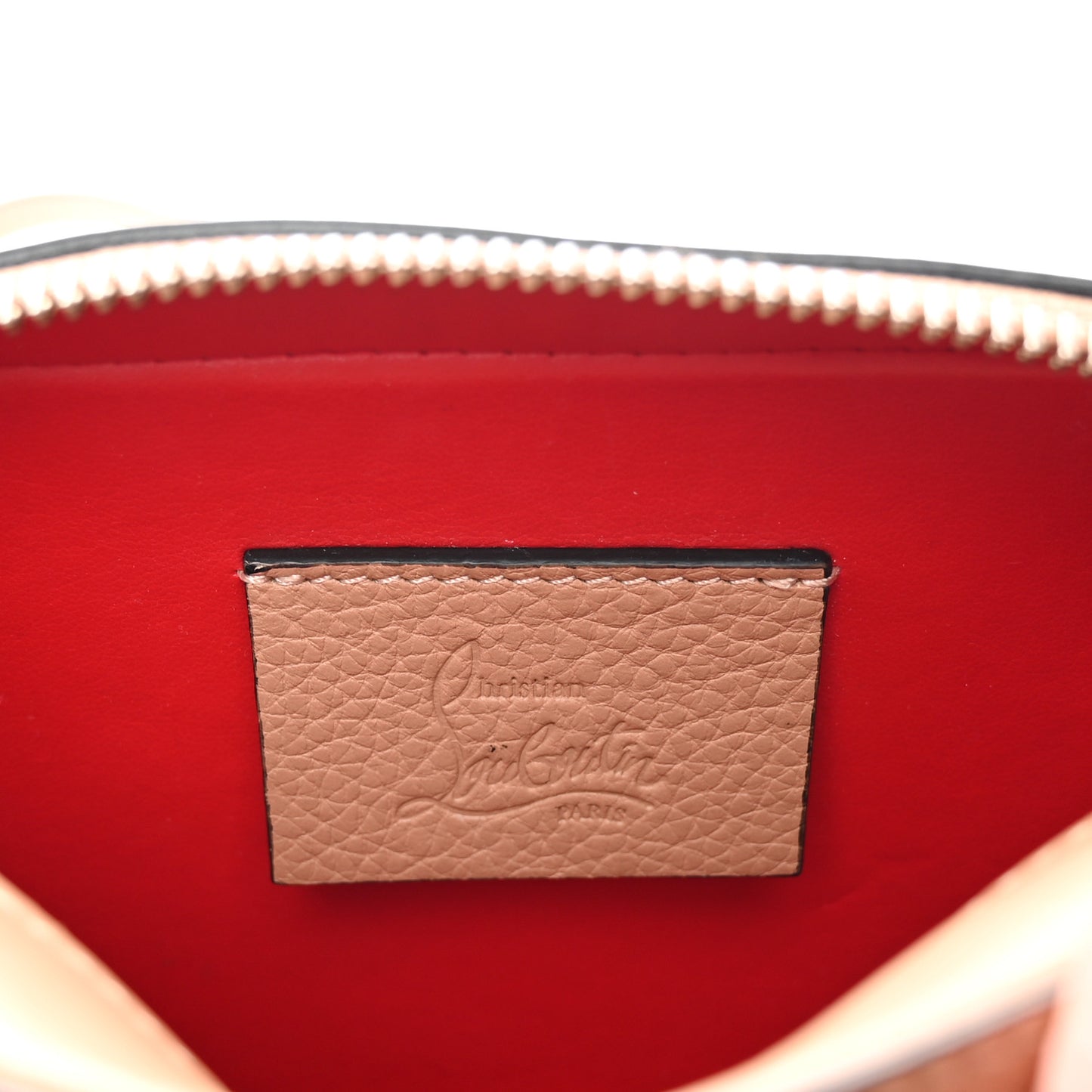 Calfskin Mini Rubylou Crossbody Nude
