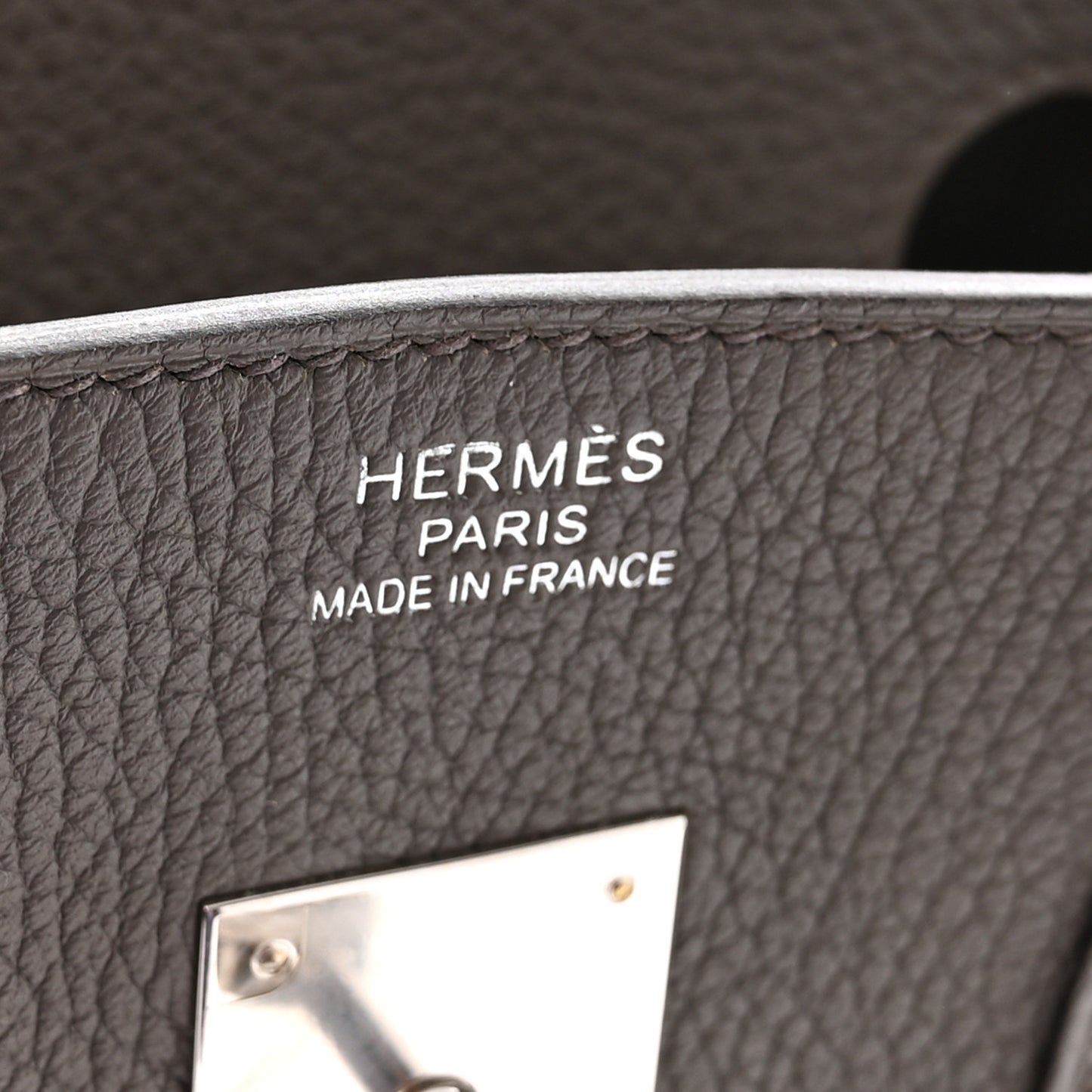 Taurillon Clemence Birkin 35 Etain