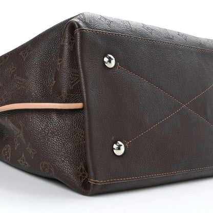 Louis Vuitton Mahina Carmel Hobo Chocolate 7 of 8