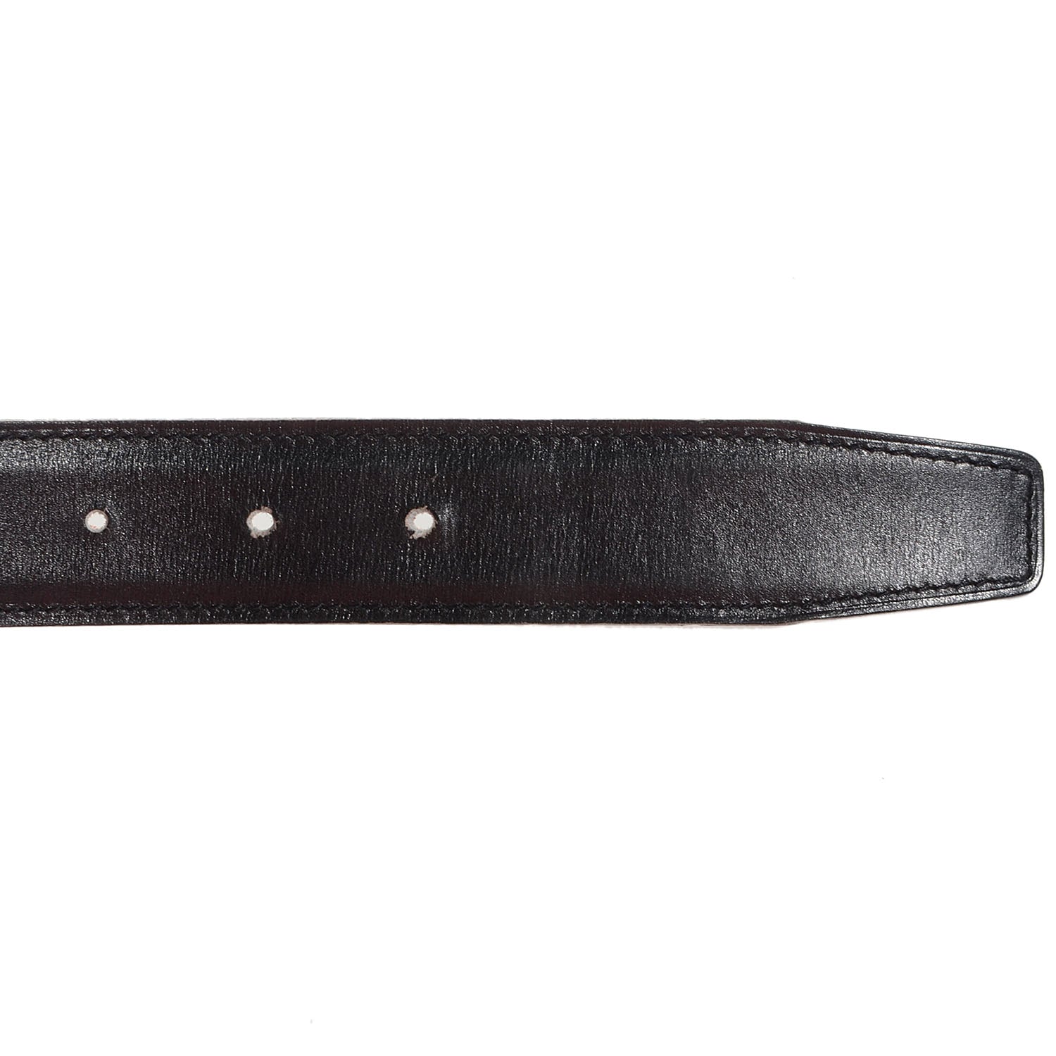 Hermes Box Courchevel Reversible Polished Constance 32mm H Belt 75 Noir Chocolate 7 of 7