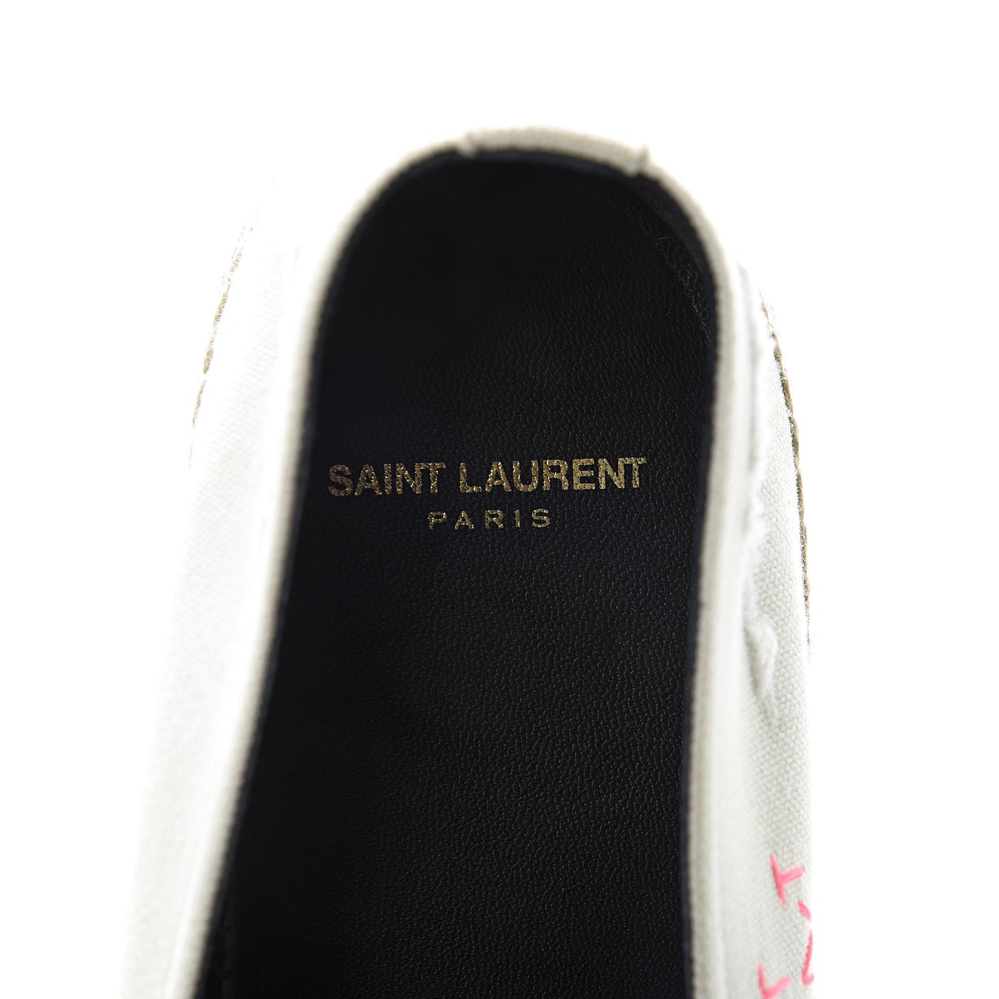 Canvas Elba Logo Embroidered Espadrilles 45 Panna