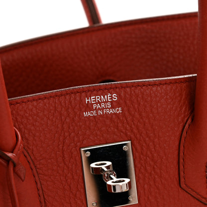Hermes Togo Birkin 35 Rouge Venetian 6 of 14