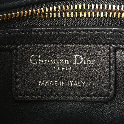 Christian Dior Calfskin Cannage Small Caro Bag Black 6 of 10