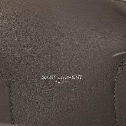 Saint Laurent Grained Calfskin Small Sac De Jour Fog 5 of 16