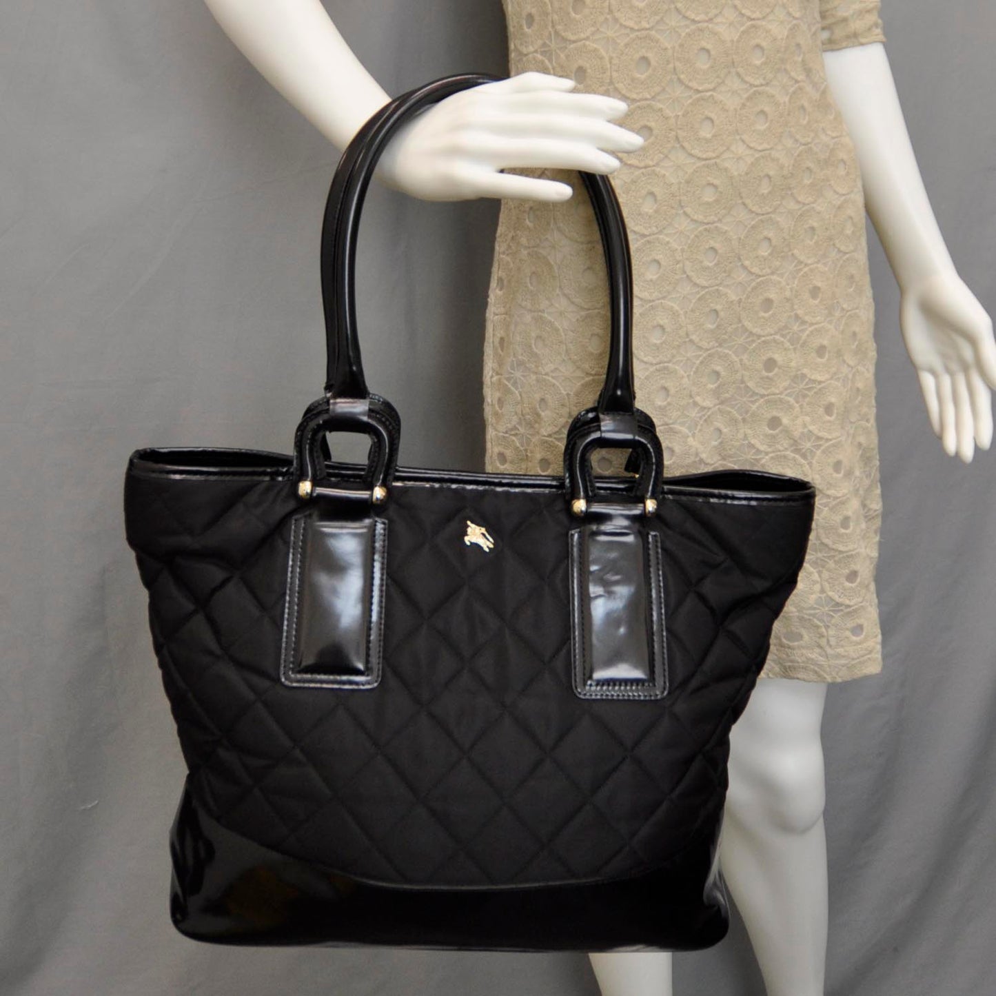 Nylon Grange Tote Black