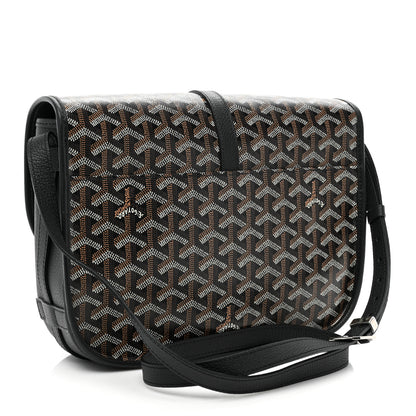 Goyard Goyardine Belvedere II MM Messenger Bag Black 3 of 7