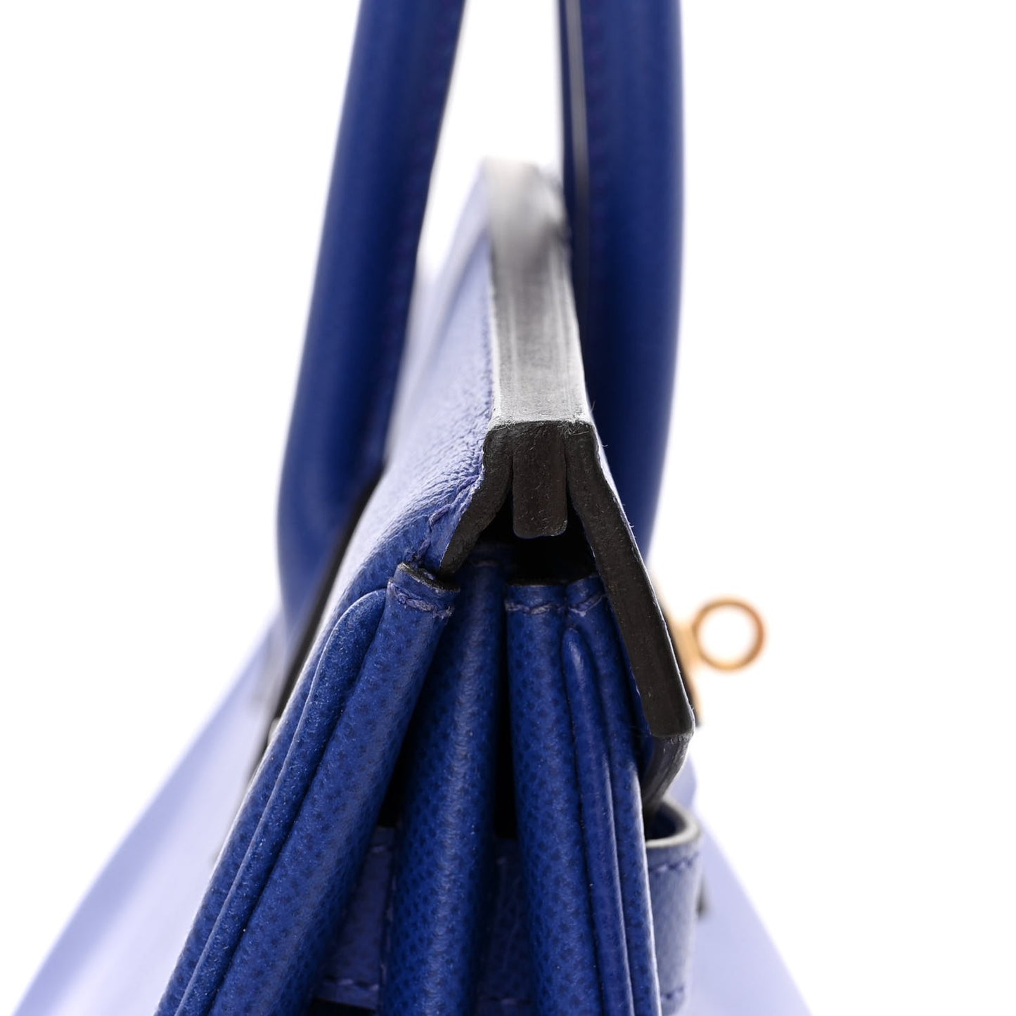 Epsom Birkin 35 Bleu Electrique