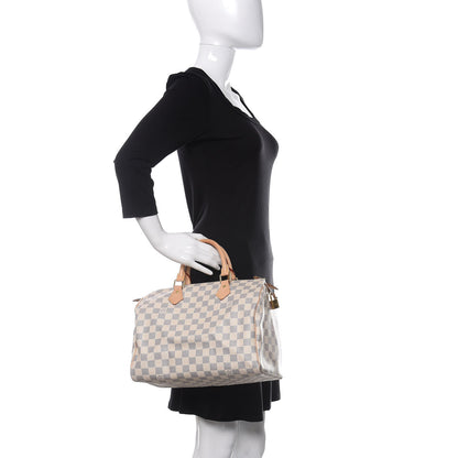 Louis Vuitton Damier Azur Speedy 30 2 of 11