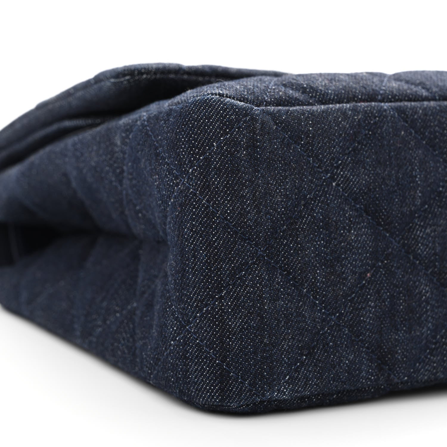 Chanel Denim Quilted 2.55 Reissue 225 Flap Dark Blue 9 of 10