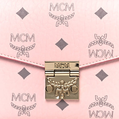 MCM Visetos Monogram Medium Millie Crossbody Bag Soft Pink 7 of 11