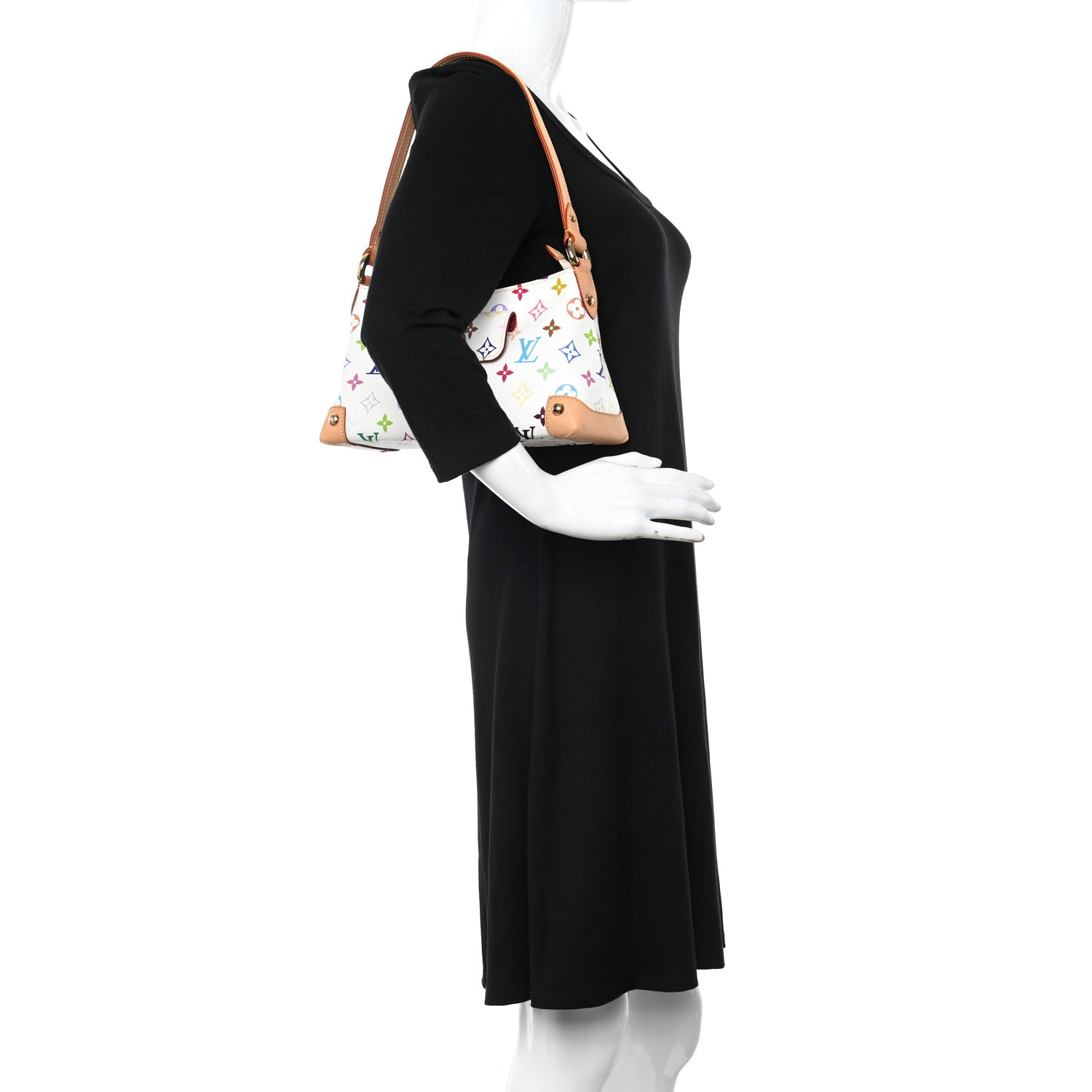 Louis Vuitton Monogram Multicolor Eliza White 2 of 10