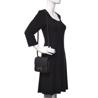 Hermes Epsom Constance 18 Black 2 of 19