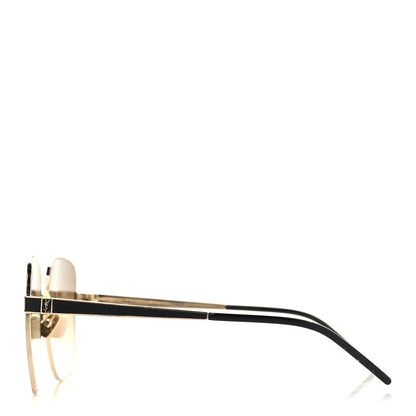 Saint Laurent Metal Sunglasses SL M75 Silver 3 of 6