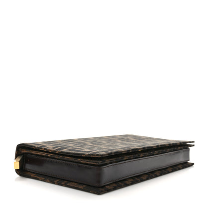 Fendi Zucca Spalmati Shoulder Bag Tobacco 5 of 9
