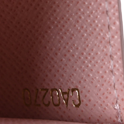 Louis Vuitton Damier Azur Daily Card Holder Rose Ballerine 7 of 8