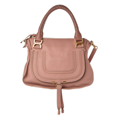 Chloe Calfskin Medium Marcie Satchel Anemone Pink 1 of 10