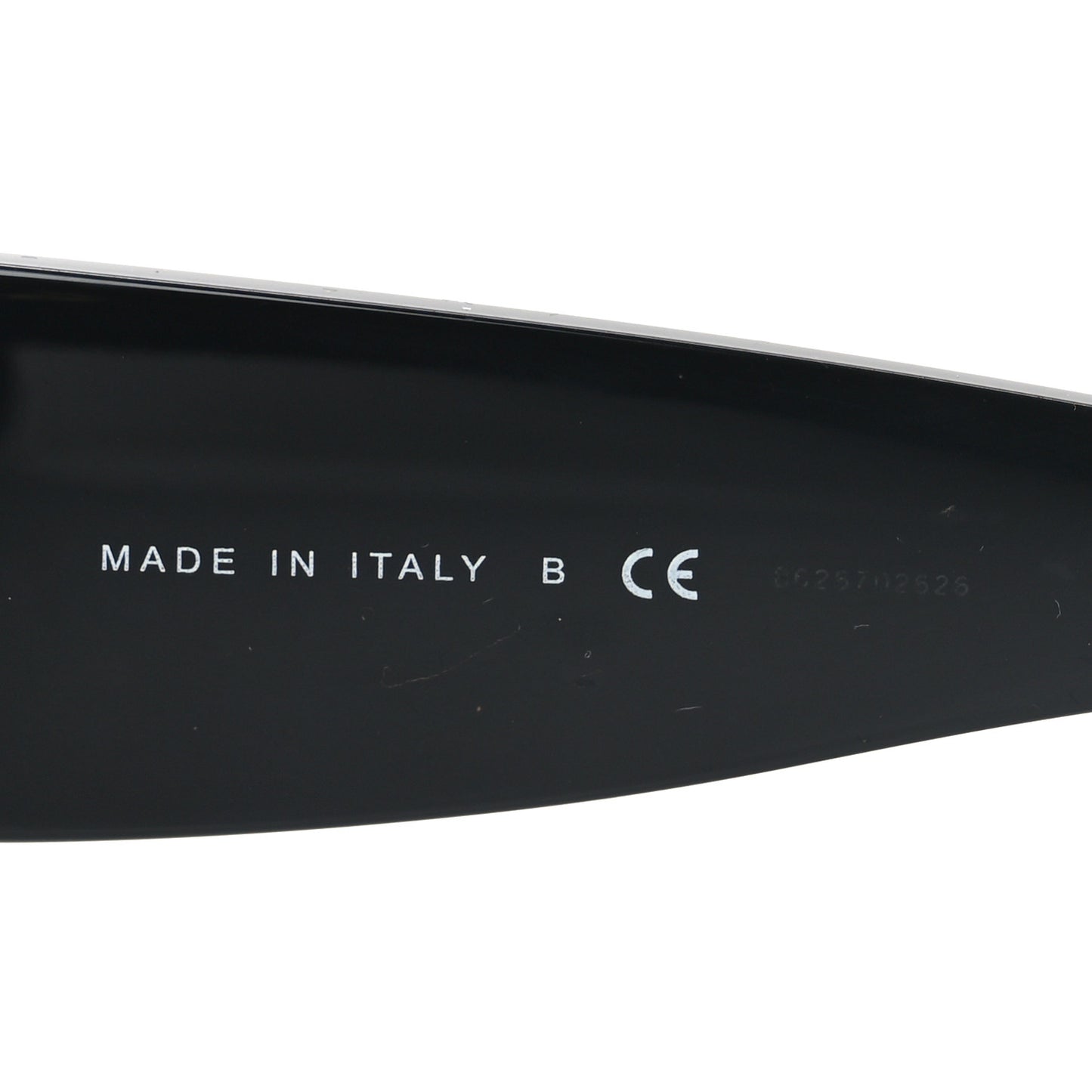 Acetate Rectangle Sunglasses 5435 Black