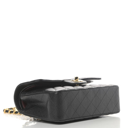 Chanel Caviar Quilted Small Double Flap Black 4 of 11