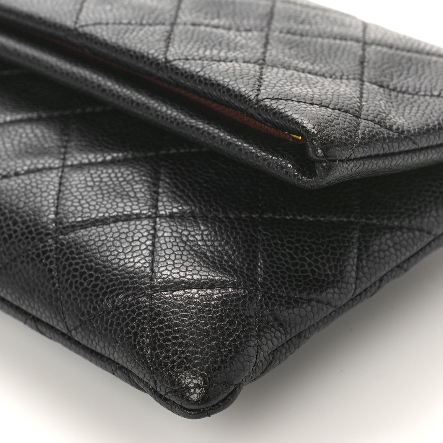 Chanel Caviar Quilted CC Beauty Clutch Black 10 of 10