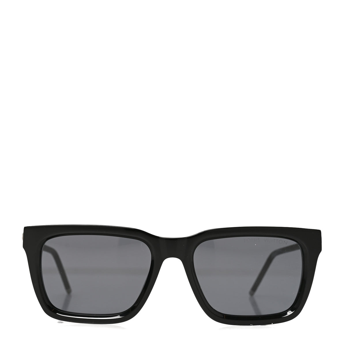 Acetate Monogram Blaze Square Sunglasses Z1830U Black