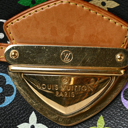 Louis Vuitton Monogram Multicolor Beverly MM Black 10 of 13