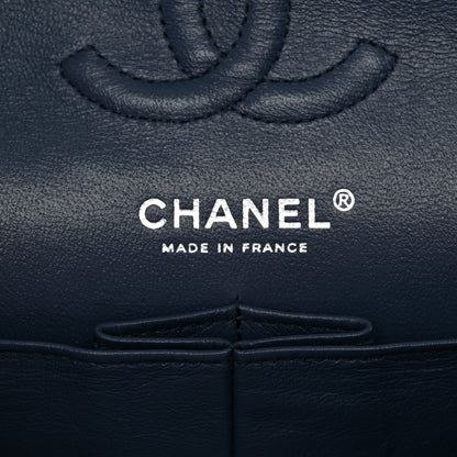 Chanel Caviar Quilted Small Double Flap Blue 6 of 10