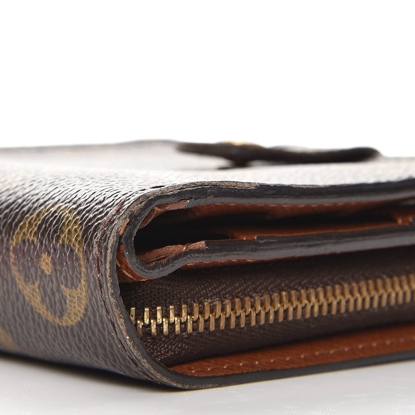 Monogram Compact Zippe Zipped Wallet