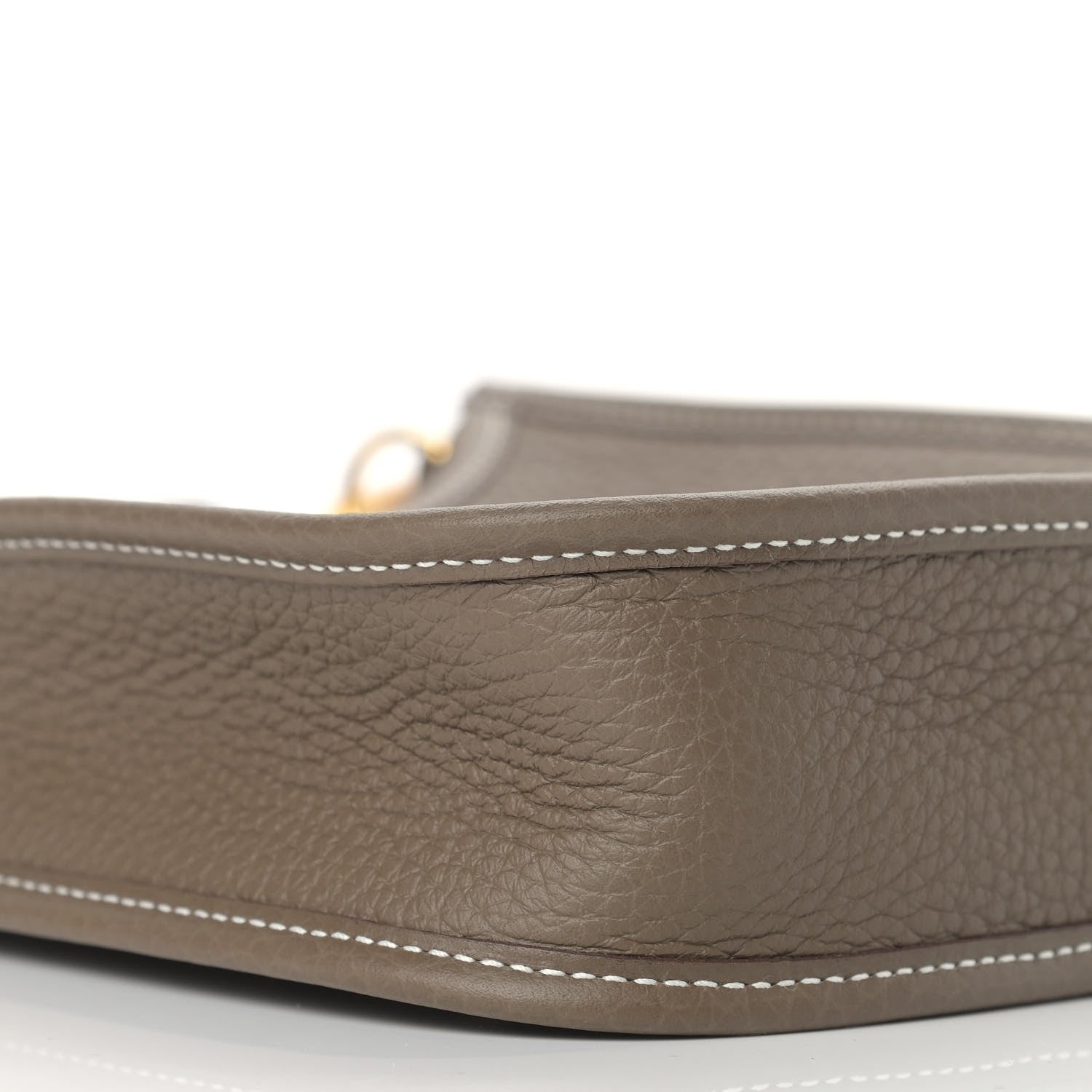 Hermes Taurillon Clemence Evelyne TPM Etoupe 8 of 9