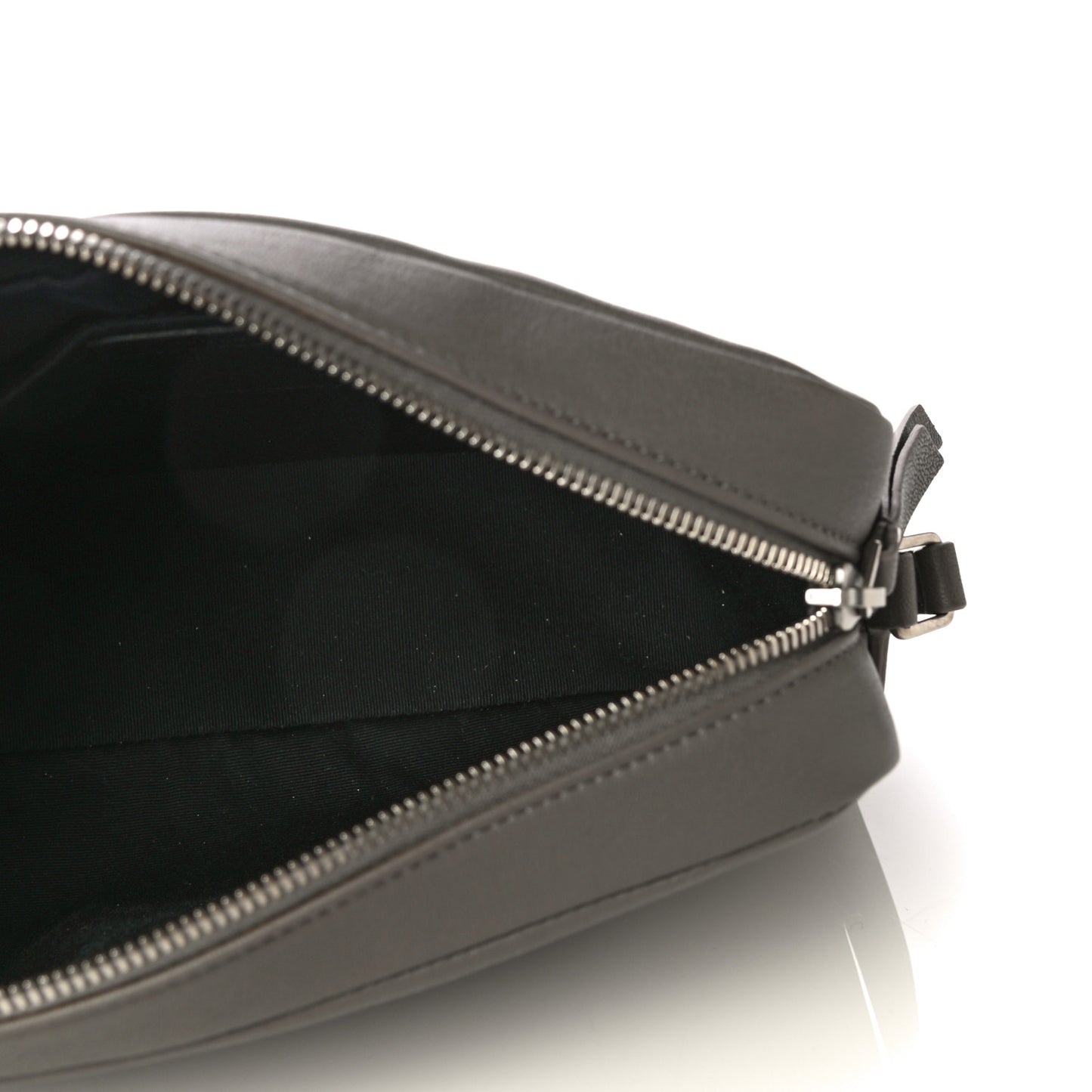 Lambskin Monogram Small Lou Camera Bag Asphalt