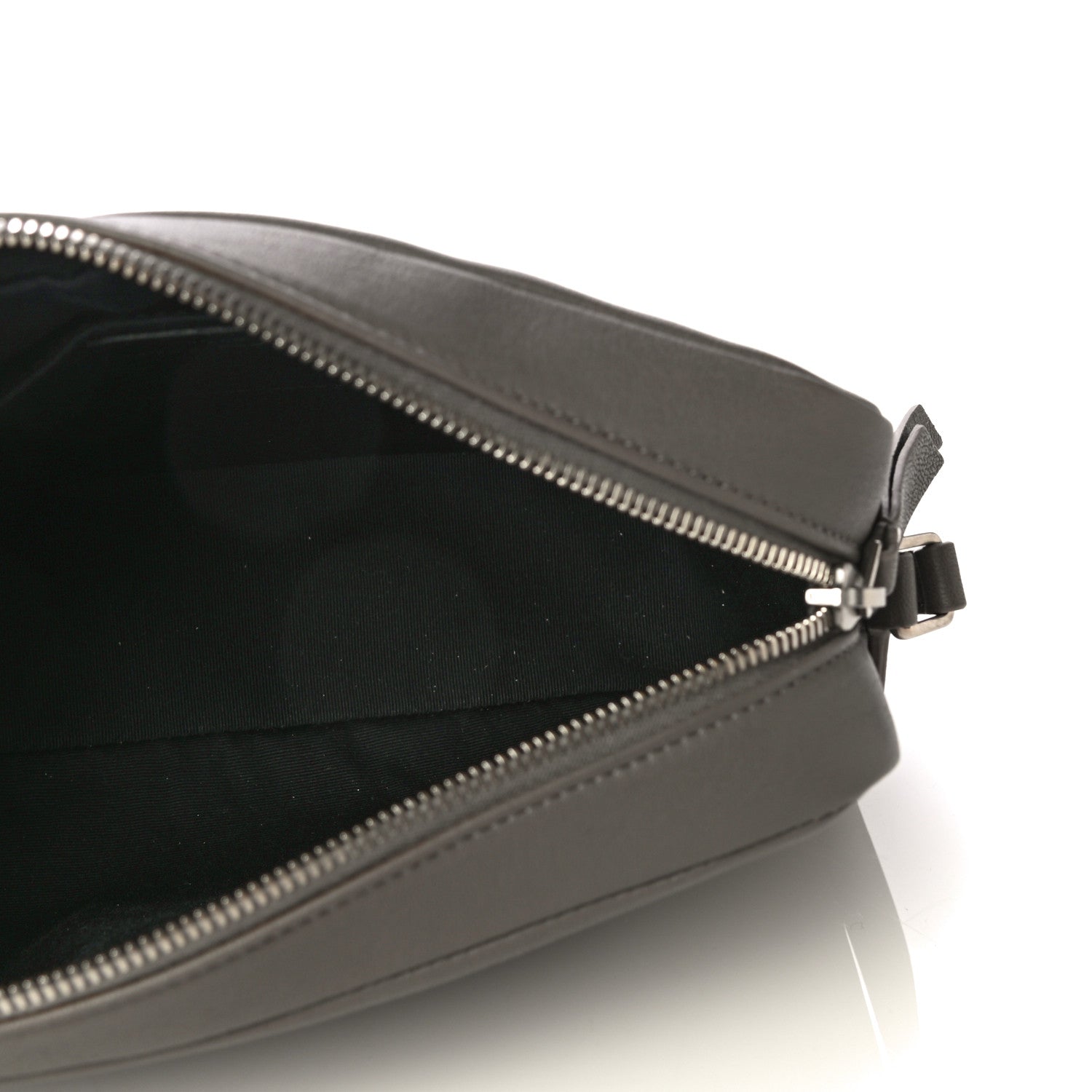 Saint Laurent Lambskin Monogram Small Lou Camera Bag Asphalt 4 of 13
