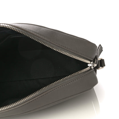Saint Laurent Lambskin Monogram Small Lou Camera Bag Asphalt 4 of 13